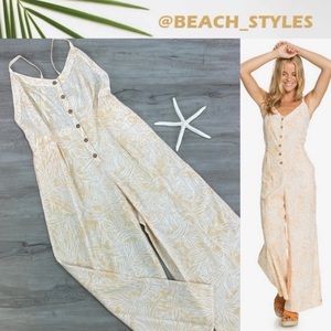 🔆ROXY🔆SOFT LANDING PRINTED JUMPSUIT